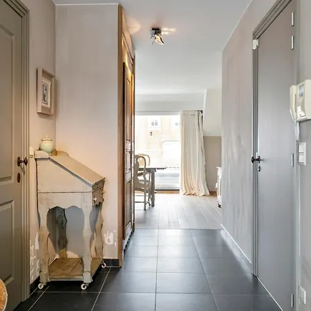 Daire Charming Sunny Duplex With 2 Large Terraces And Private Parking In Knokke-Heist